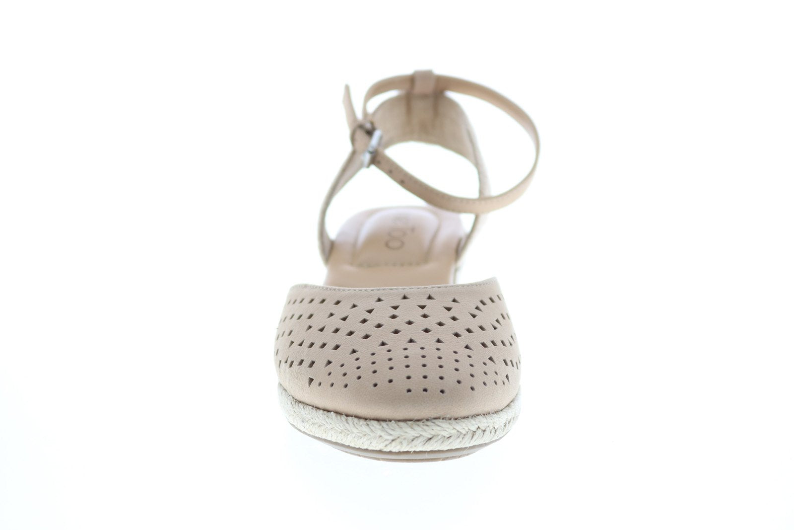 Me Too Norina Closed Toe Ankle Strap Womens Beige Slingback  display picture 1