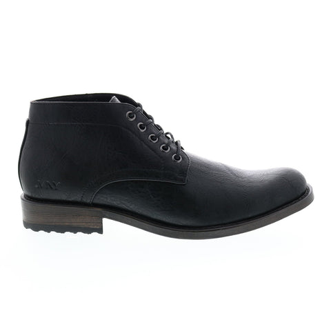 Andrew Marc Drake NYDRAKEGV-001 Mens Black Leather Chukkas Boots