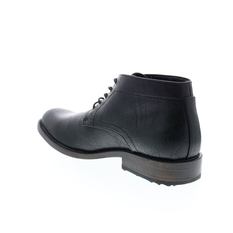 Andrew Marc Drake NYDRAKEGV-001 Mens Black Leather Chukkas Boots