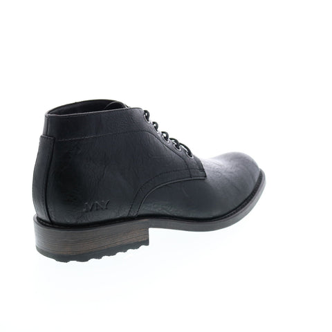 Andrew Marc Drake NYDRAKEGV-001 Mens Black Leather Chukkas Boots