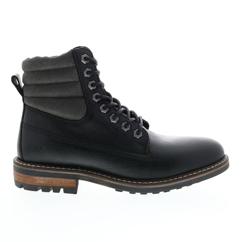 Andrew Marc Radcliff NYRADCLG-0760 Mens Black Leather Casual Dress Boots