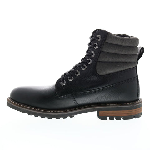 Andrew Marc Radcliff NYRADCLG-0760 Mens Black Leather Casual Dress Boots