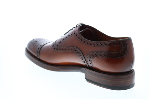 Bruno Magli Olimpio OLIMPIO Mens Brown Cap Toe Oxfords & Lace Ups Shoes