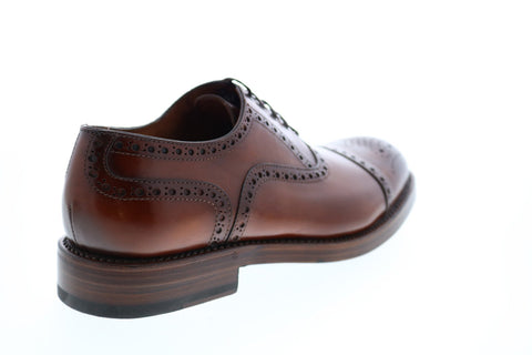 Bruno Magli Olimpio OLIMPIO Mens Brown Cap Toe Oxfords & Lace Ups Shoes