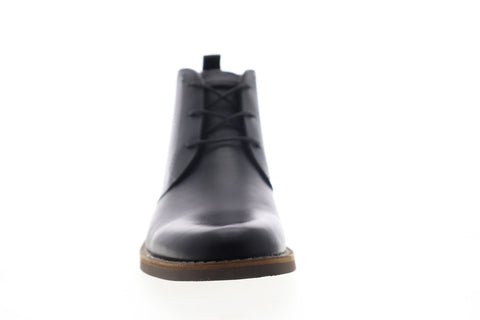 Original Penguin Hank OP OP100142M Mens Black Leather Chukkas Boots Shoes