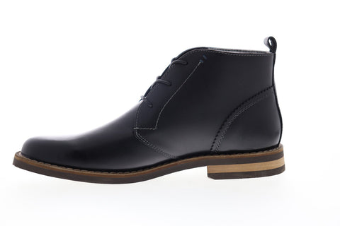 Original Penguin Hank OP OP100142M Mens Black Leather Chukkas Boots Shoes