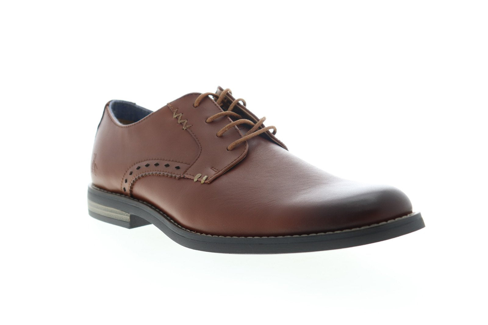 penguin brown dress shoes The Original Penguin by Musingwear Brown Leather Dress Shoes Welton Mens 10.5