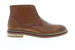 Original Penguin Myles OP100727M Mens Brown Leather Chukkas Boots Shoes