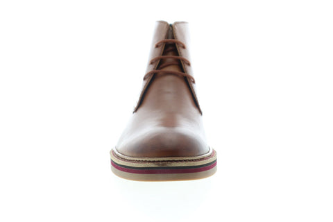 Original Penguin Myles OP100727M Mens Brown Leather Chukkas Boots Shoes