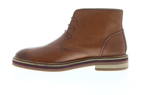 Original Penguin Myles OP100727M Mens Brown Leather Chukkas Boots Shoes