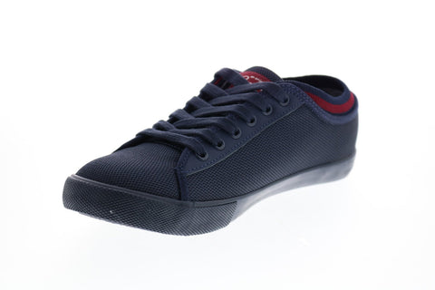 Penguin Damon OP100877M Mens Blue Canvas Lace Up Lifestyle Sneakers Shoes