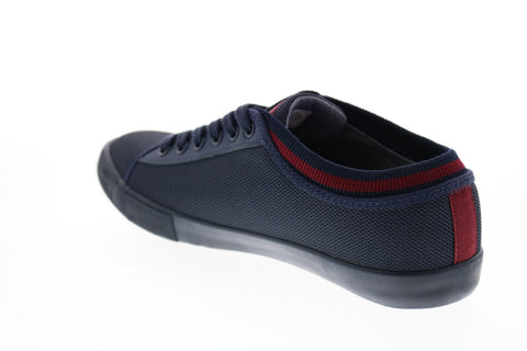 Penguin Damon OP100877M Mens Blue Canvas Lace Up Lifestyle Sneakers Shoes