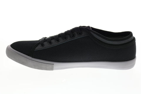 Penguin Damon OP100879M Mens Black Canvas Lace Up Lifestyle Sneakers Shoes