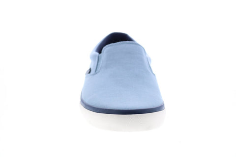 Penguin Beckett OP100944M Mens Blue Canvas Slip On Lifestyle Sneakers Shoes