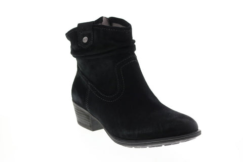 Earth Inc. Peak Pioneer Suede Womens Black Suede Ankle & Booties Boots