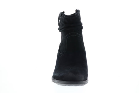 Earth Inc. Peak Pioneer Suede Womens Black Suede Ankle & Booties Boots