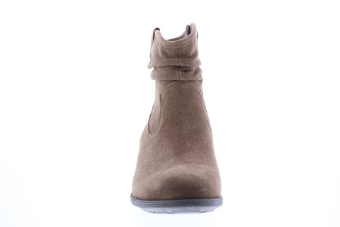 Earth Inc. Peak Pioneer Suede Womens Brown Suede Ankle & Booties Boots