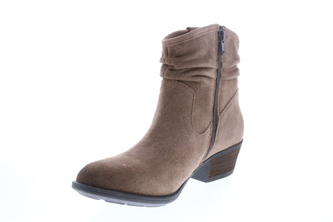 Earth Inc. Peak Pioneer Suede Womens Brown Suede Ankle & Booties Boots