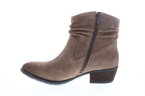 Earth Inc. Peak Pioneer Suede Womens Brown Suede Ankle & Booties Boots