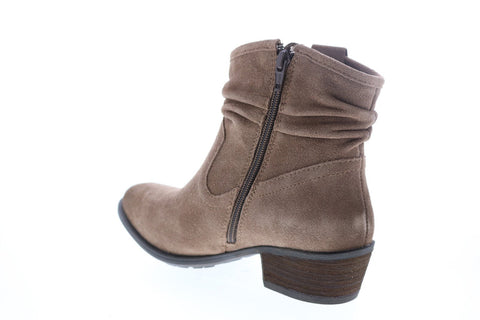 Earth Inc. Peak Pioneer Suede Womens Brown Suede Ankle & Booties Boots