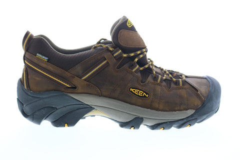 Keen Targhee II Low 1008417 Mens Brown Leather Lace Up Hiking Boots
