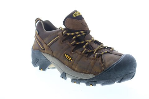 Keen Targhee II Low 1008417 Mens Brown Leather Lace Up Hiking Boots