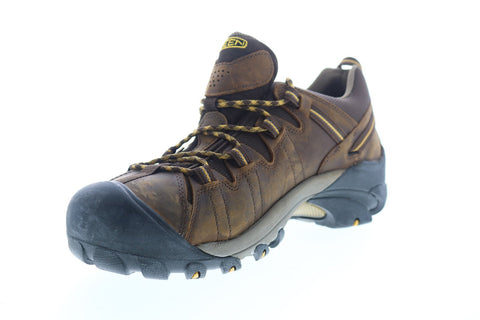 Keen Targhee II Low 1008417 Mens Brown Leather Lace Up Hiking Boots