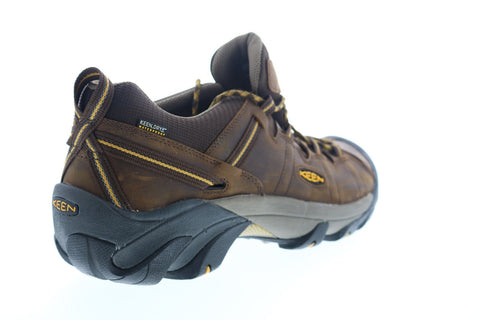 Keen Targhee II Low 1008417 Mens Brown Leather Lace Up Hiking Boots