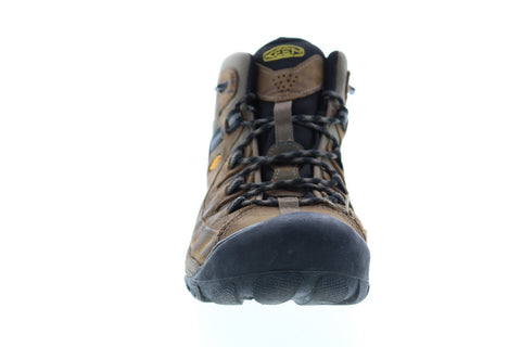 keen Targhee II Mid 1008418 Mens Brown Leather Lace Up Hiking Boots Shoes