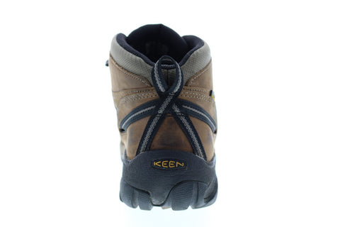 keen Targhee II Mid 1008418 Mens Brown Leather Lace Up Hiking Boots Shoes