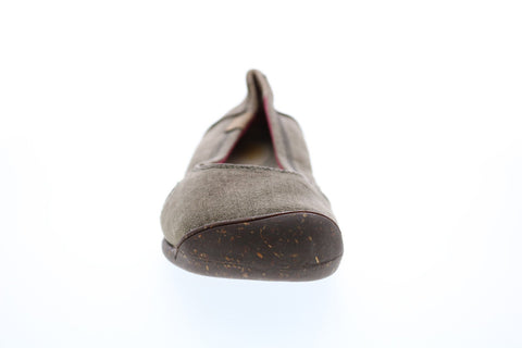 Keen Sienna Skimmer SMP 1014298 Womens Brown Canvas Slip On Ballet Flats Shoes