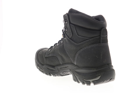 Keen Vernon WP Steel Boot Made In USA 1016778 Mens Black Work & Safety Boots