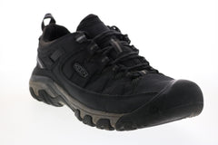 Keen Targhee 1017721 Mens Black Mesh Lace Up Athletic Hiking Shoes