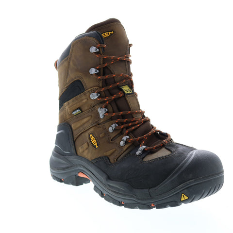 Keen Coburg 8 1017833 Mens Brown Extra Wide Leather Work Boots Shoes