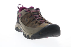 Keen Targhee III 1018177 Womens Brown Leather Lace Up Athletic Hiking Shoes