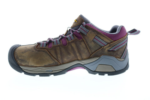 Keen Detroit XT 1020036 Womens Brown Leather Lace Up Hiking Boots Shoes