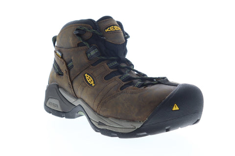 Keen Detroit XT Mid 1020085 Mens Brown Leather Lace Up Work Boots