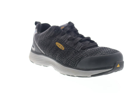 Keen Sparta ESD 1021350 Womens Black Mesh Lace Up Work Boots