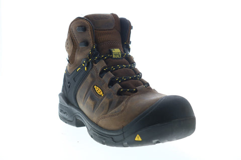 Keen Dover 6" 1021467 Mens Brown Leather Lace Up Work Boots