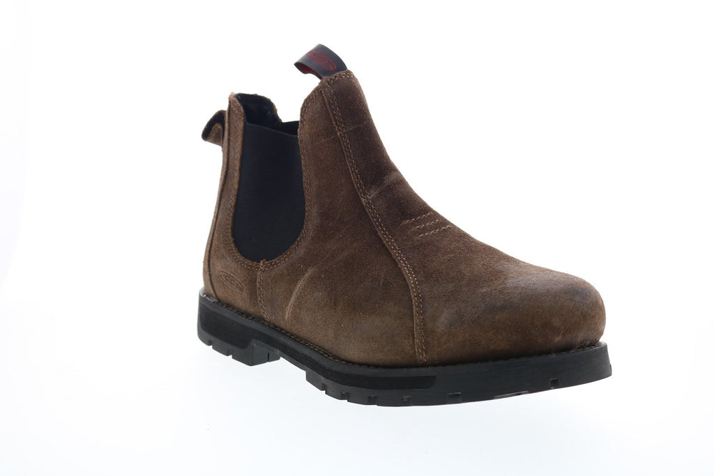 Keen Seattle Romeo 1022087 Womens Brown Leather Wide Work & Safety Boo ...