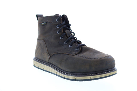 Keen San Jose 6 1022106 Mens Brown Leather Lace Up Work Boots Shoes