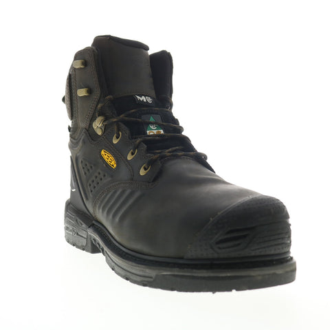 Keen Philadelphia 6" 1022167 Mens Brown Leather Lace Up Work Boots