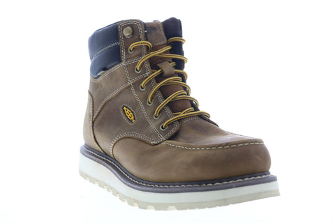 Keen Cincinnati 6" 1023223 Mens Brown Extra Wide Leather Lace Up Work Boots