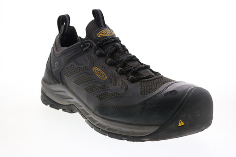 Keen Flint II Sport 1023230 Mens Gray Mesh Lace Up Hiking Boots