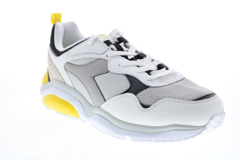 Diadora Whizz Run 174340-C8471 Mens White Synthetic Lifestyle Sneakers Shoes
