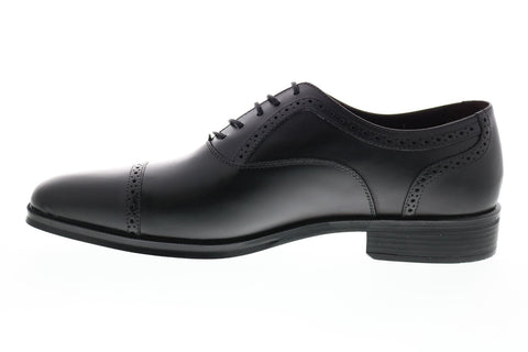 Bruno Magli Poncho PONCHO Mens Black Lace Up Cap Toe Oxfords & Lace Ups Shoes