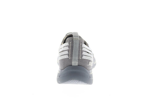 Earth Rapid Slip On Sneaker Womens Gray Leather Lifestyle Sneakers Shoes
