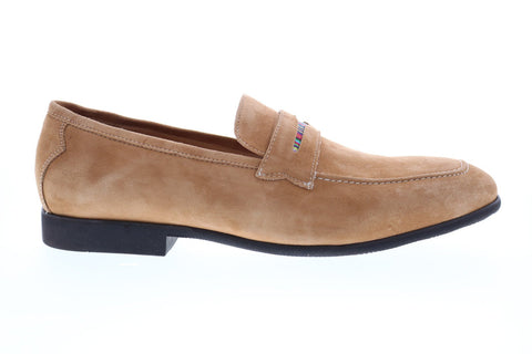 Robert Graham Mitchum RG5321S Mens Brown Loafers & Slip Ons Penny Shoes