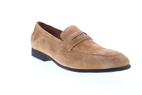 Robert Graham Mitchum RG5321S Mens Brown Loafers & Slip Ons Penny Shoes