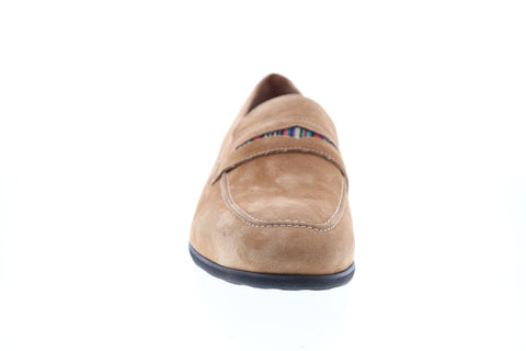 Robert Graham Mitchum RG5321S Mens Brown Loafers & Slip Ons Penny Shoes